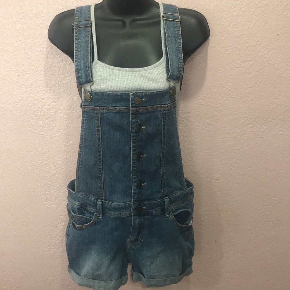 Jean Overalls/ shorts